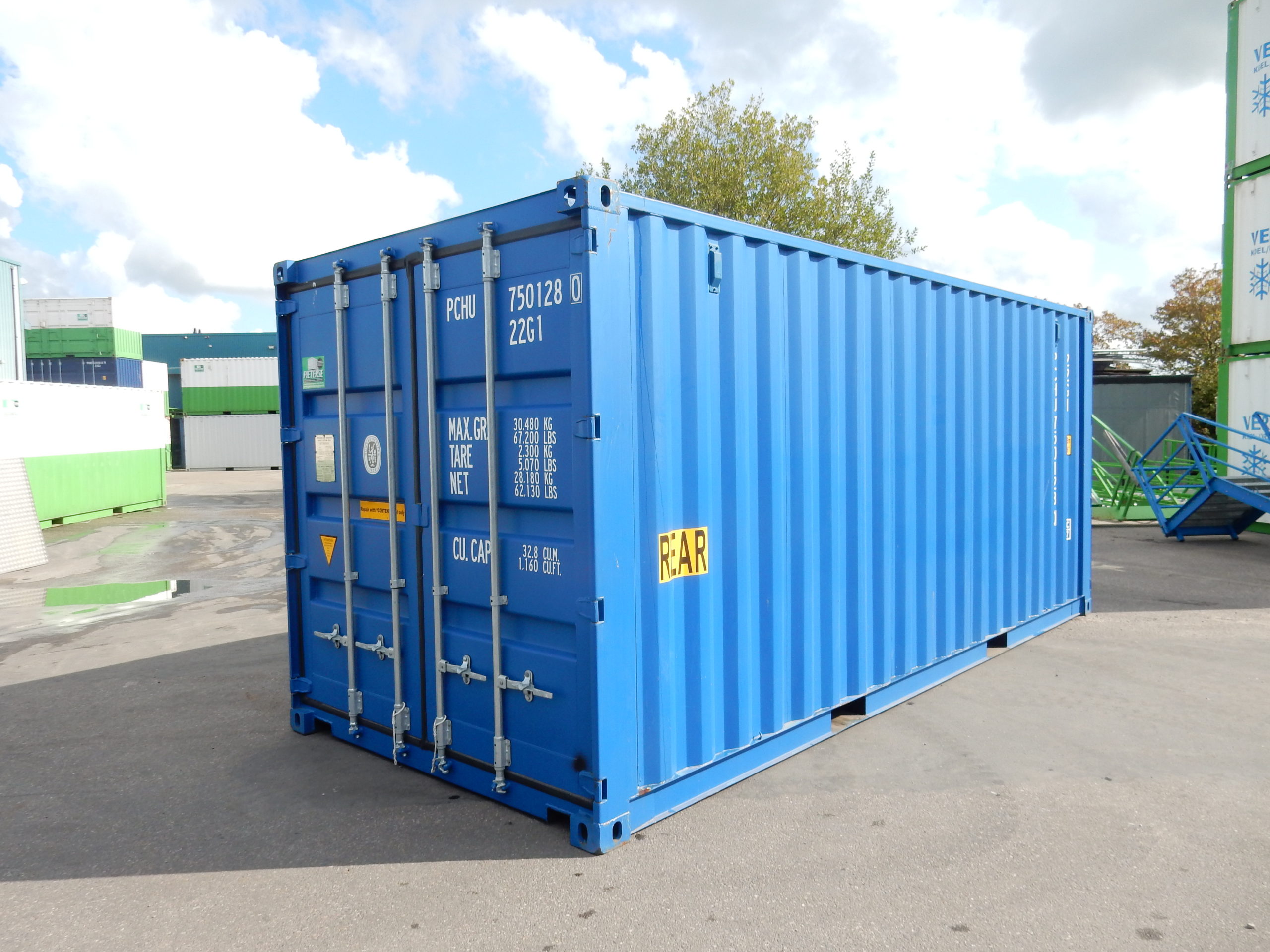 20 Fuß Double-Door Seecontainer neue