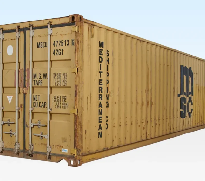 40 Fuß Standard Seecontainer Gebrauchter