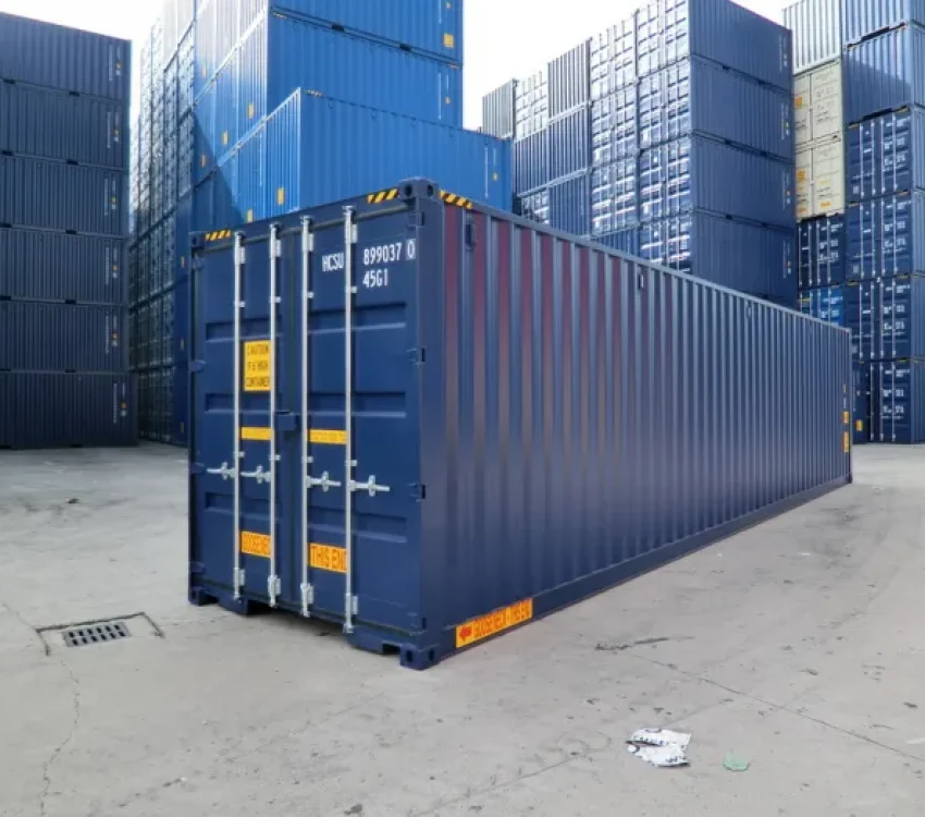 40 Fuß High Cube Double Door Seecontainer neue